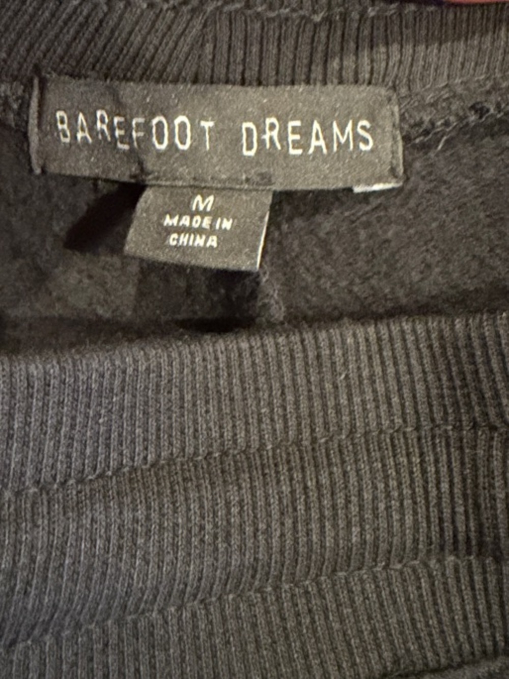 Barefoot Dreams dark gray joggers size medium